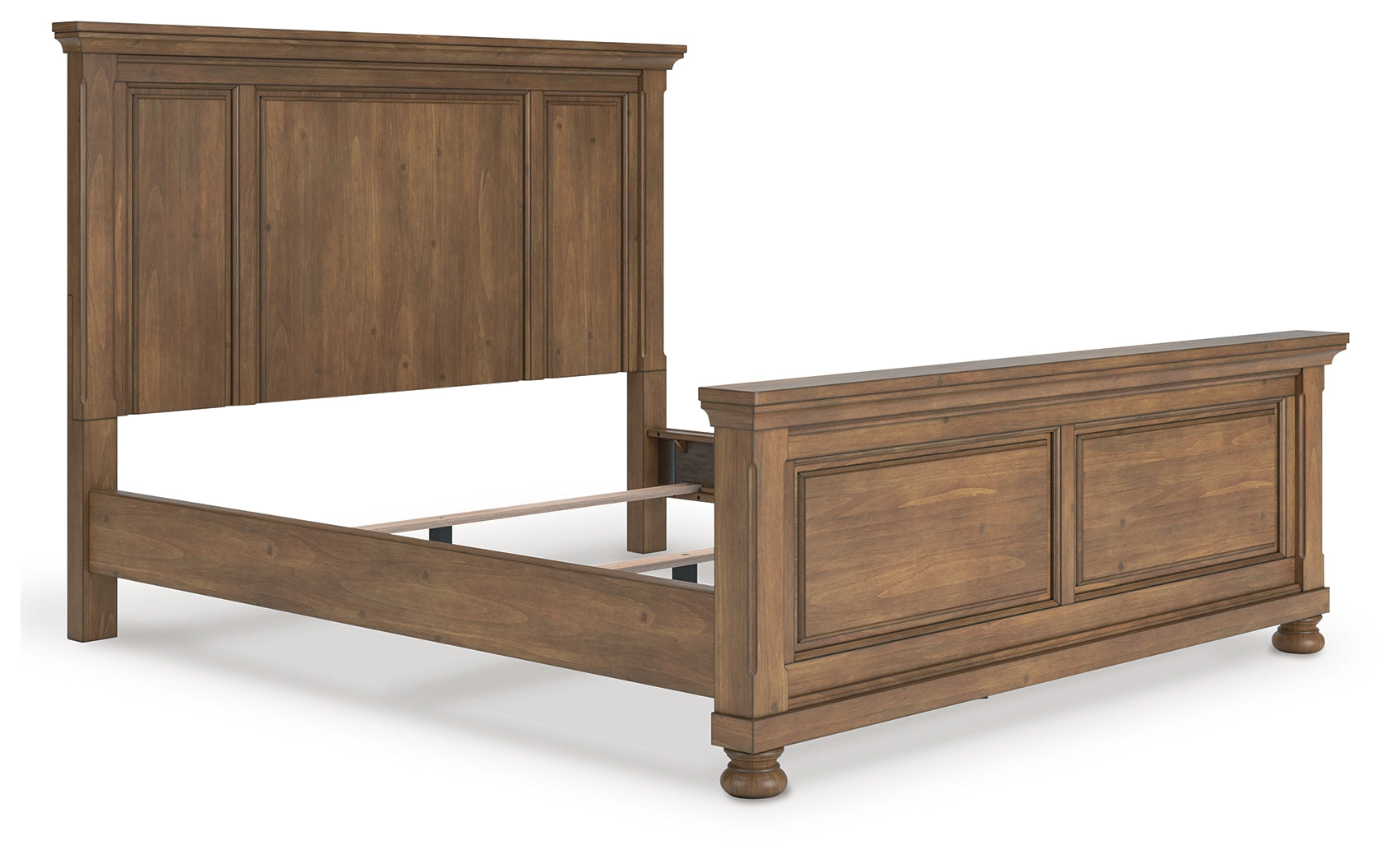 Floridian Furniture - Ashley Furniture - Feddinger Bedroom - California King Panel Bed / Medium Brown - PCB779B7