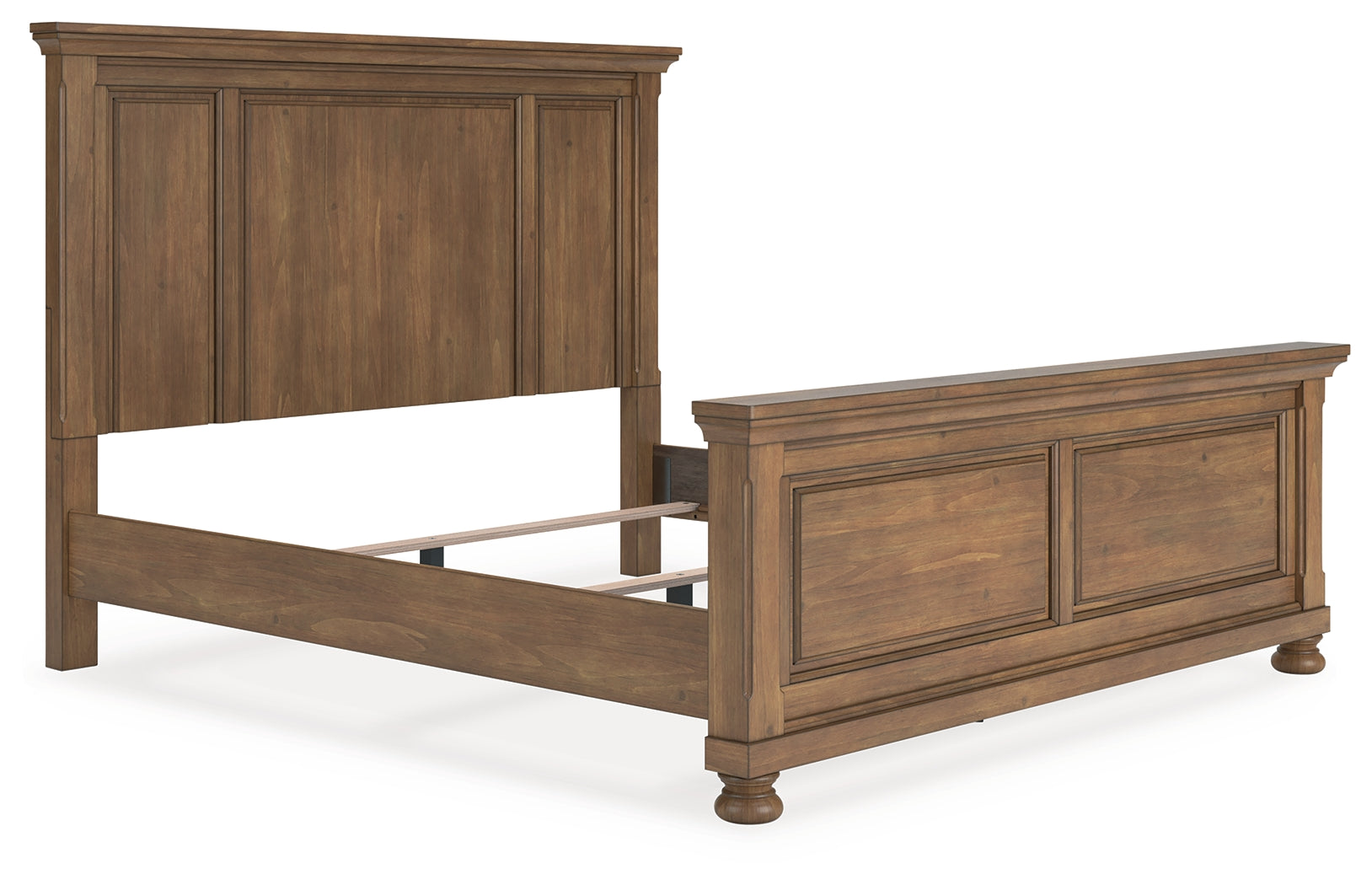 Floridian Furniture - Ashley Furniture - Feddinger Bedroom - King Panel Bed / Medium Brown - PCB779B6