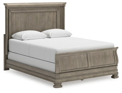 Floridian Furniture - Ashley Furniture - Lexorne Bedroom - Dresser and Mirror / Gray - B924B1