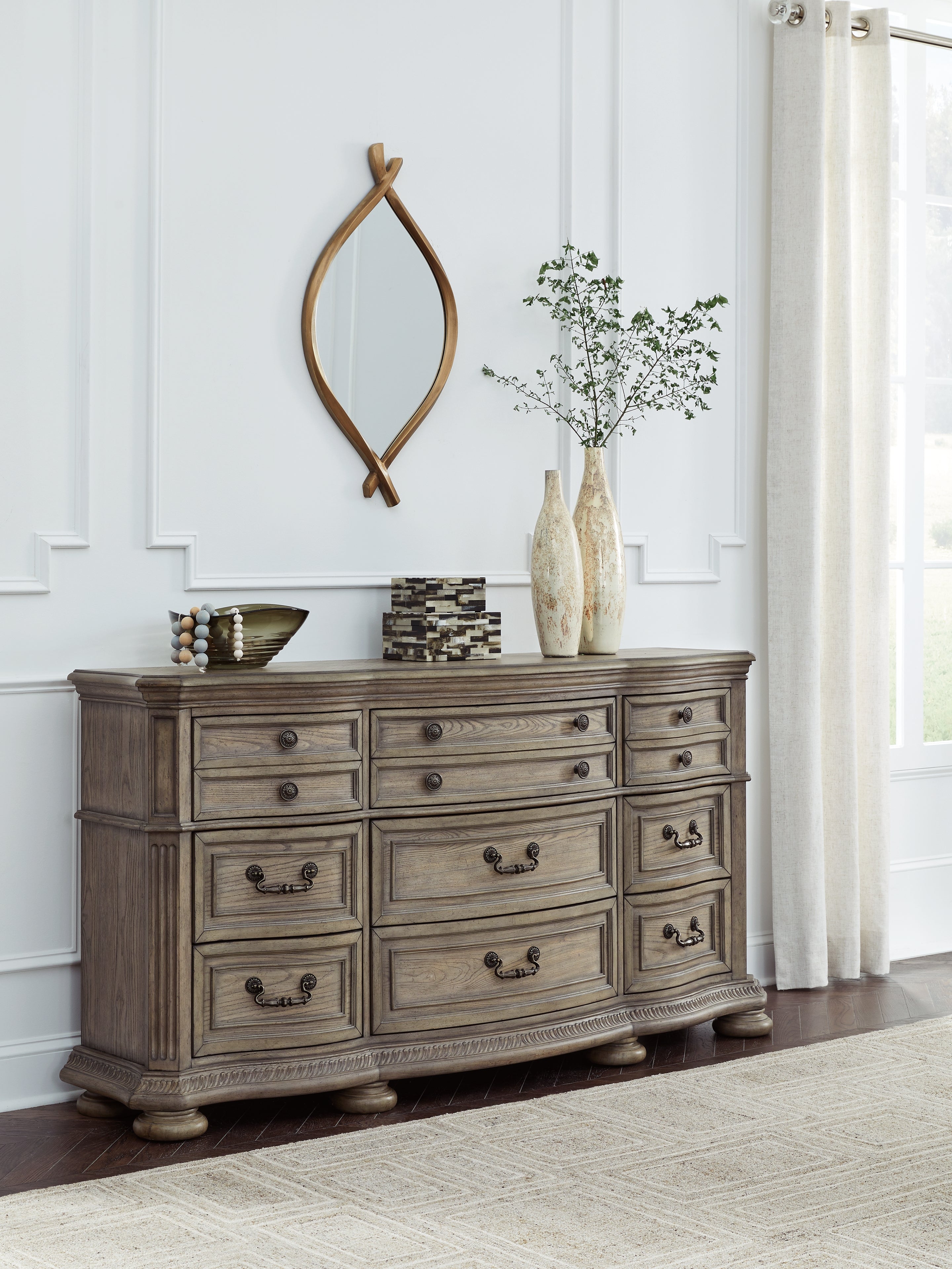 Floridian Furniture - Ashley Furniture - Ardenfield Bedroom - Dresser / Light Brown - B944-31