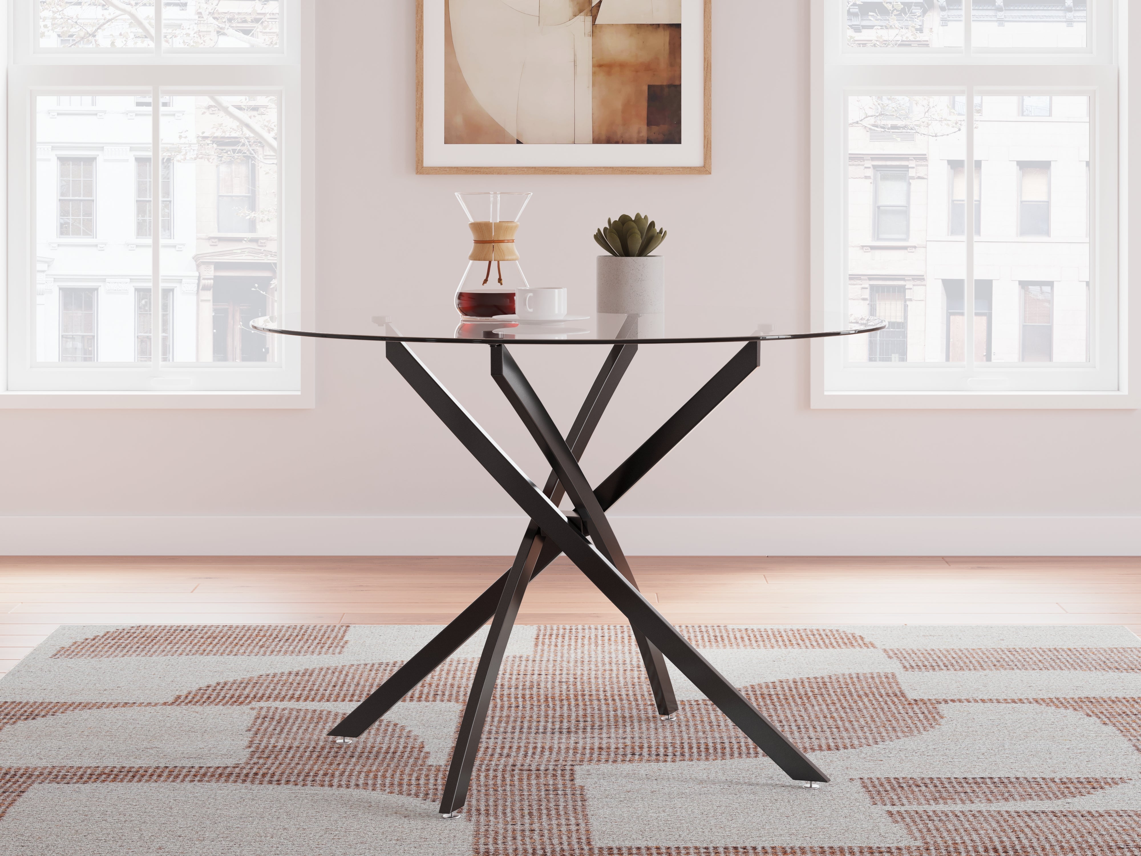 Floridian Furniture - Ashley Furniture - Pharwynn Dining Room - Dining Chair (Set of 4) / Multi - D446-02X4