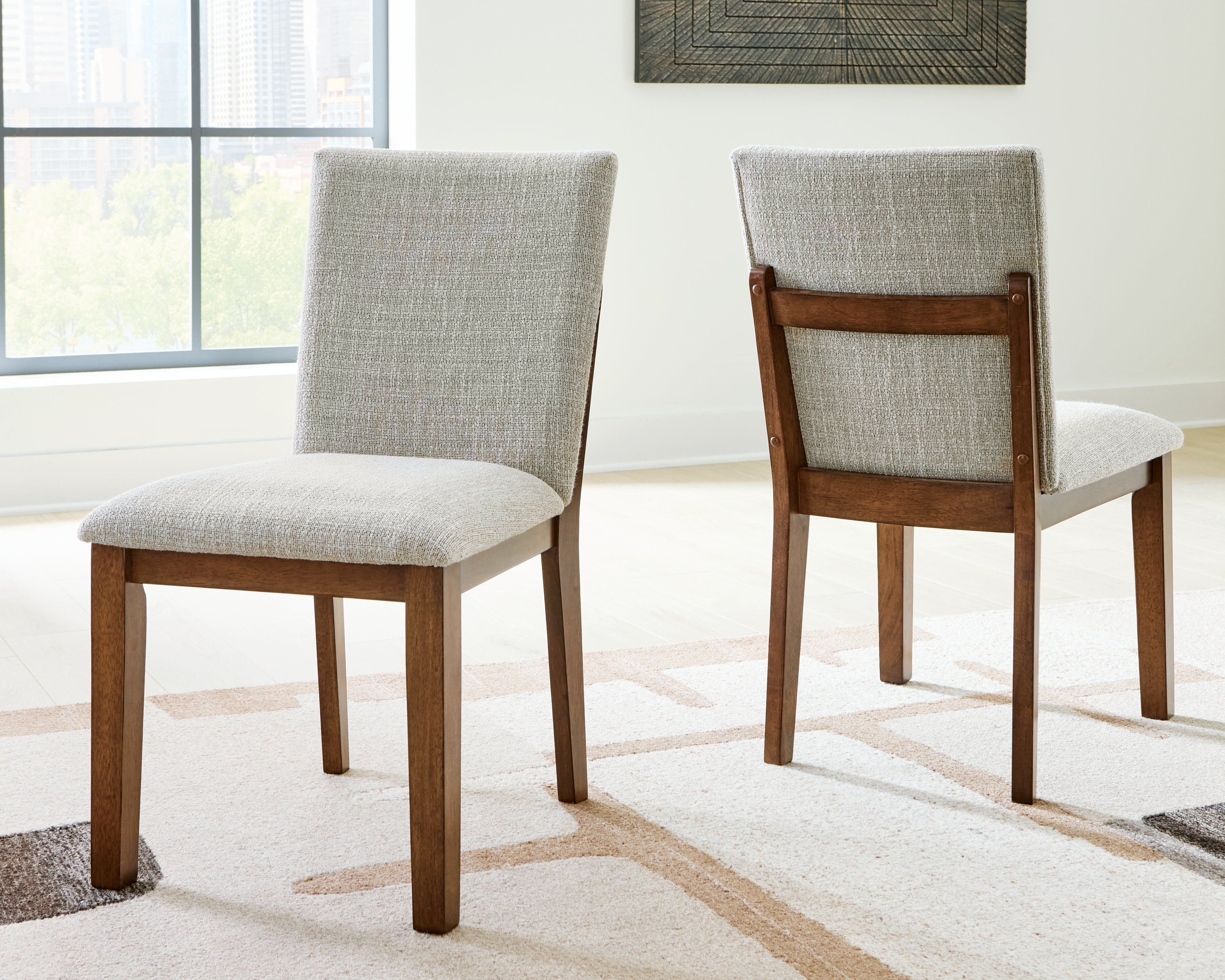 Floridian Furniture - Ashley Furniture - Kraeburn Dining Room - Dining Chair (Set of 2) / Brown - D496-01X2