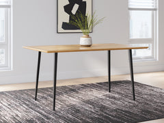 Floridian Furniture - Ashley Furniture - Gretlynn Dining Room - Dining Chair (Set of 2) / Black/Natural - D501-02X2