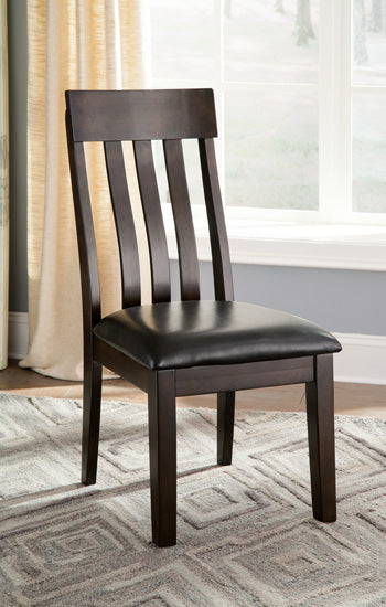 Floridian Furniture - Ashley Furniture - Haddigan Dining Room - Dining Chair (Set of 2) / Dark Brown - D596-01X2