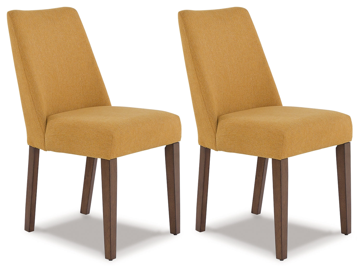 Floridian Furniture - Ashley Furniture - Lyncott Dining Room - Dining Chair (Set of 2) / Mustard/Brown - D615-04X2