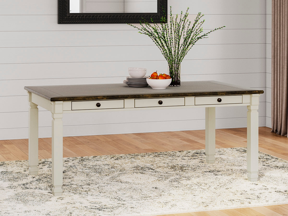 Floridian Furniture - Ashley Furniture - Bolanburg Dining Room - Rectangular Dining Room Table / Two-tone - D647-25