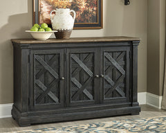 Floridian Furniture - Ashley Furniture - Tyler Creek Dining Room - Dining Chair (Set of 2) / Black/Grayish Brown - D736-02X2