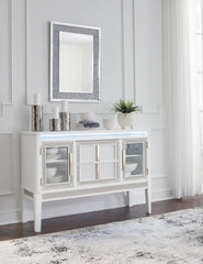 Floridian Furniture - Ashley Furniture - Chalanna Dining Room - Dining Chair (Set of 2) / White - D822-01X2