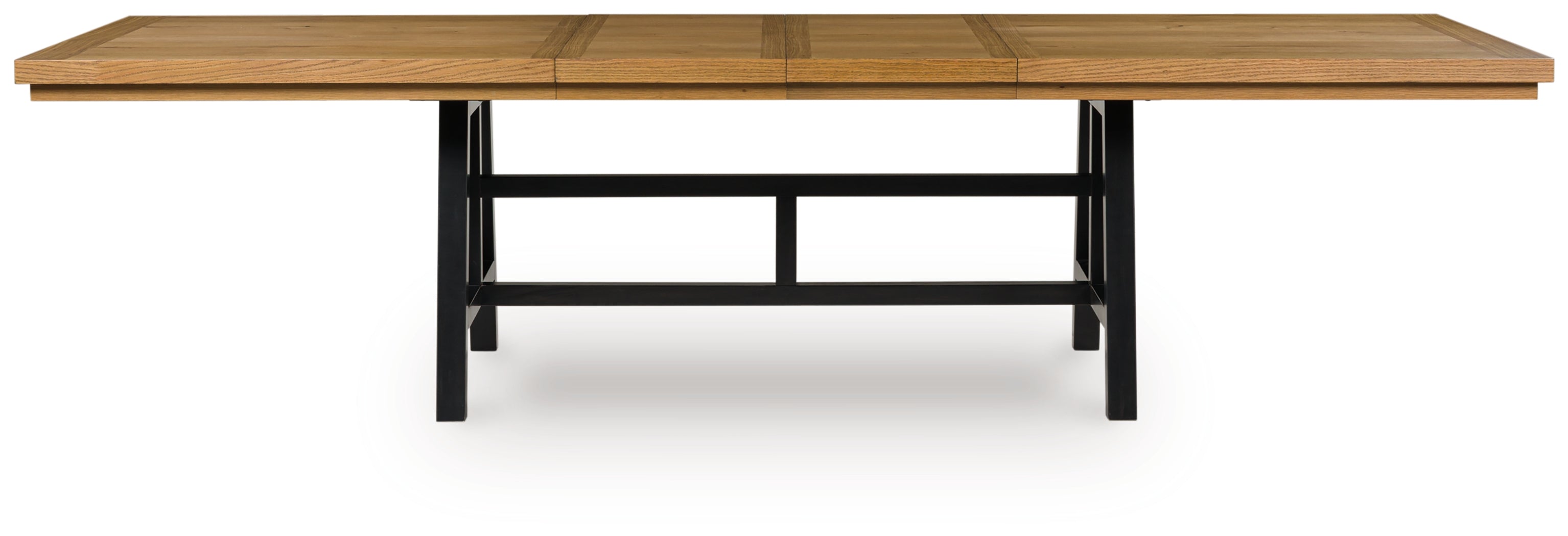 Floridian Furniture - Ashley Furniture - Galliden Dining Room - RECT Dining Room EXT Table / Black/Brown - D841-55