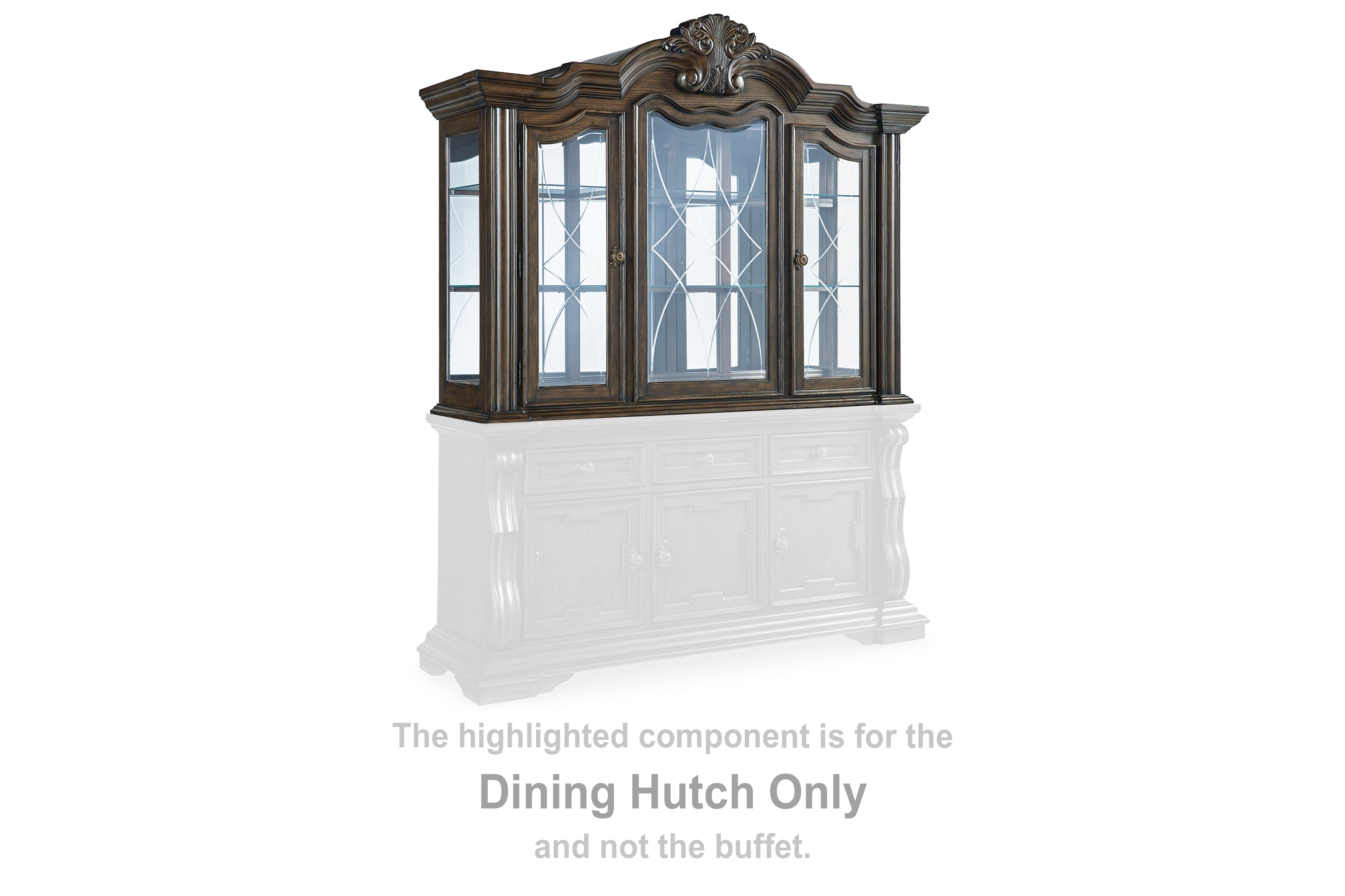 Floridian Furniture - Ashley Furniture - Maylee Dining Room - Dining Extension Table / Dark Brown - D947D5