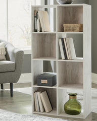 Floridian Furniture - Ashley Furniture - Paxberry Eight Cube Organizer - Eight Cube Organizer / Whitewash - EA1811-4X2