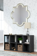 Floridian Furniture - Ashley Furniture - Langdrew Eight Cube Organizer - Eight Cube Organizer / Black - EA4957-4X2