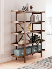 Floridian Furniture - Ashley Furniture - Lyncott Bookcase - Bookcase / Brown - H615-70