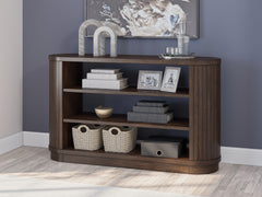 Floridian Furniture - Ashley Furniture - Korestone 60" Credenza - Credenza / Warm Brown - H687-46