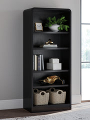 Floridian Furniture - Ashley Furniture - Rowanbeck Bookcase - Large Bookcase / Black - H821-17