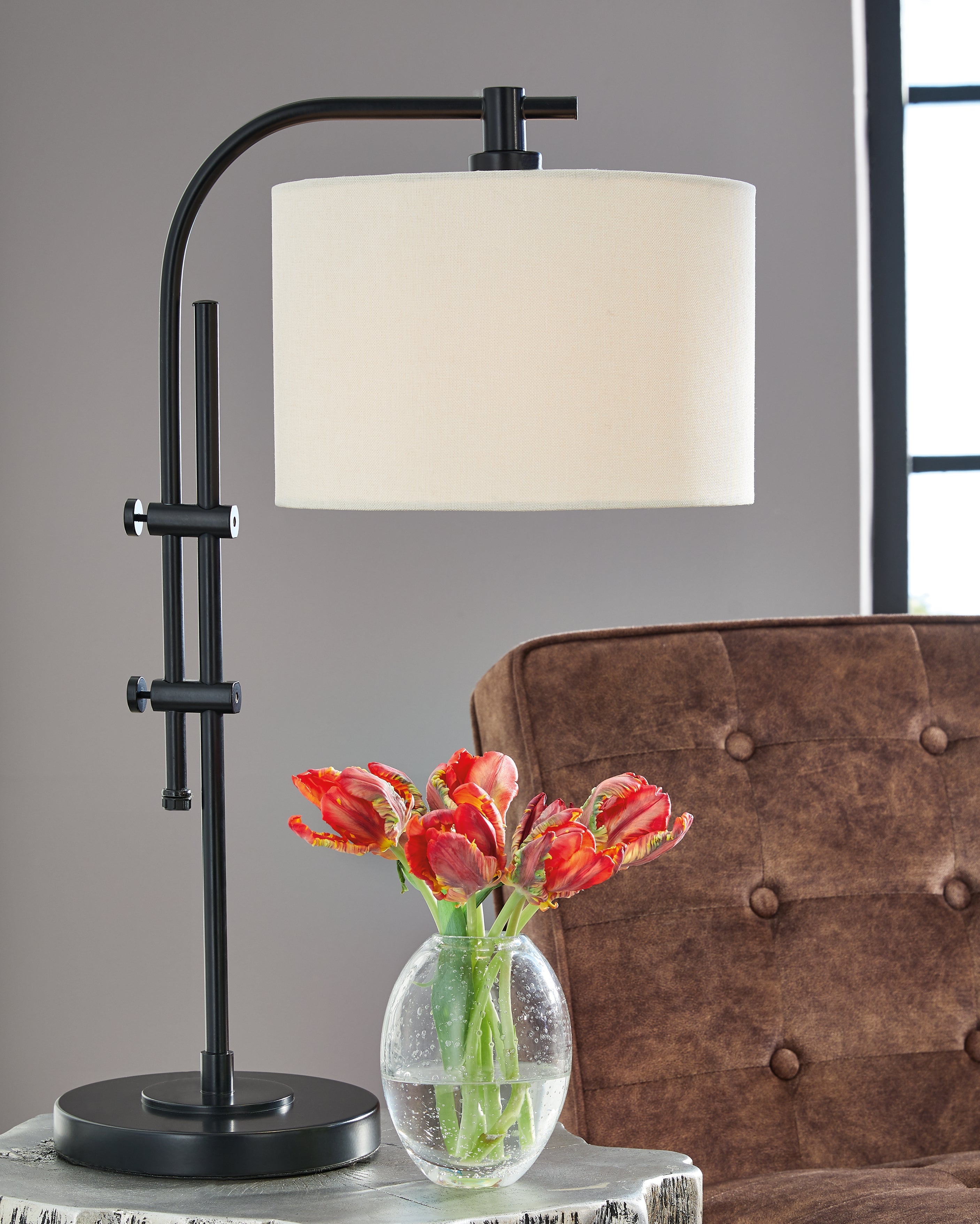 Floridian Furniture - Ashley Furniture - Baronvale Lighting - Accent Lamp (Set of 2) / Black - L206043X2