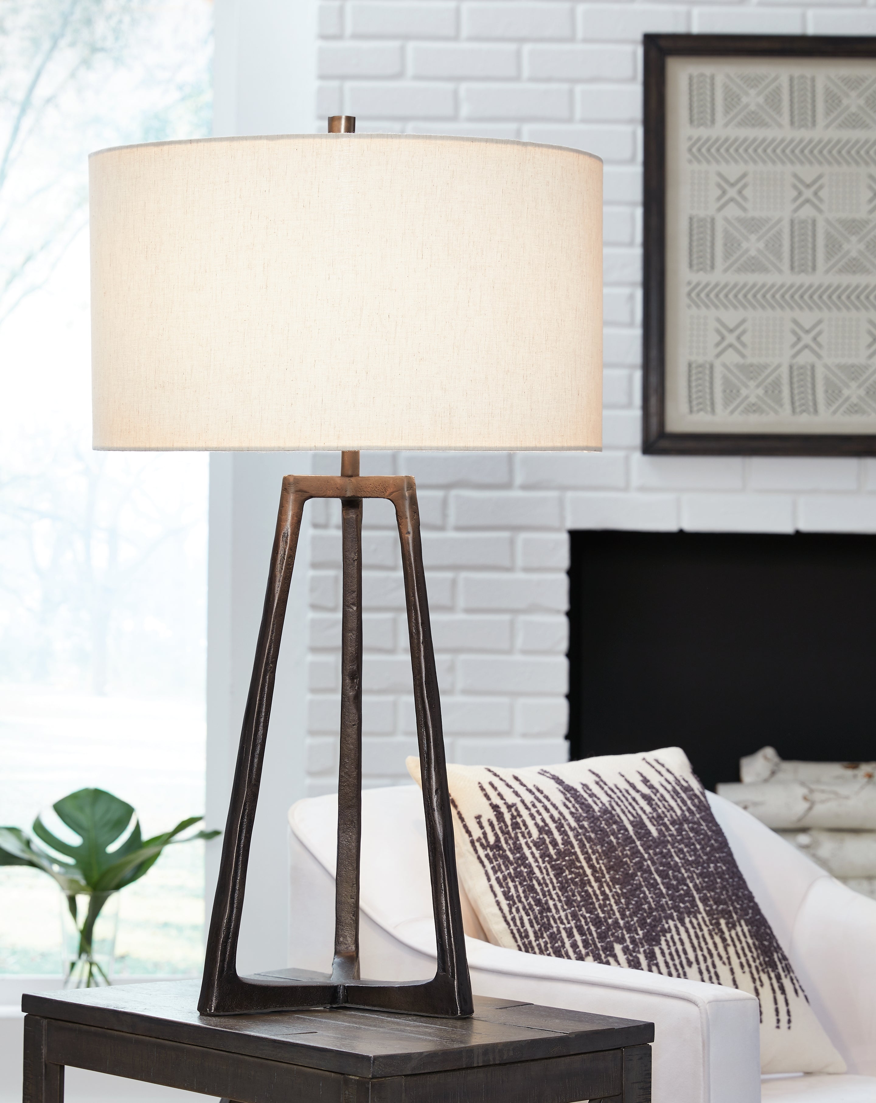 Floridian Furniture - Ashley Furniture - Ryandale Lighting - Table Lamp (Set of 2) / Antique Black - L208344X2