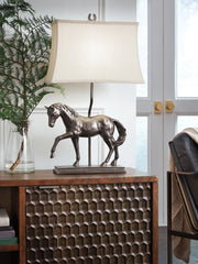Floridian Furniture - Ashley Furniture - Sandorman Lighting - Poly Table Lamp (1/CN) / Bronze Finish - L317044
