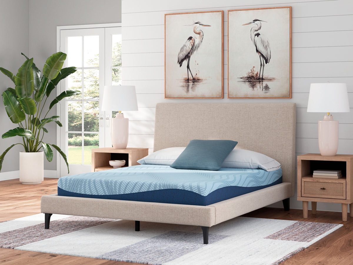 Floridian Furniture - Ashley Furniture - Peak 2.0 8 Memory Foam Mattresses - Twin / White - M20411