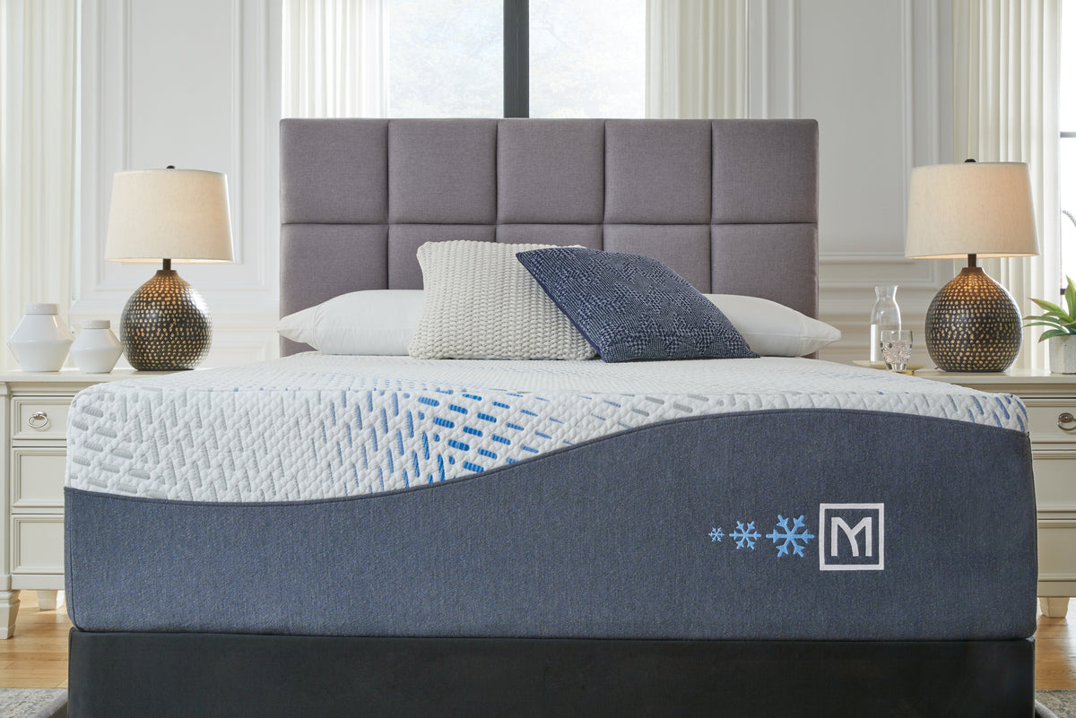 Floridian Furniture - Ashley Furniture - Millennium Luxury Gel Latex and Memory Foam Mattresses - California King / White - M50651