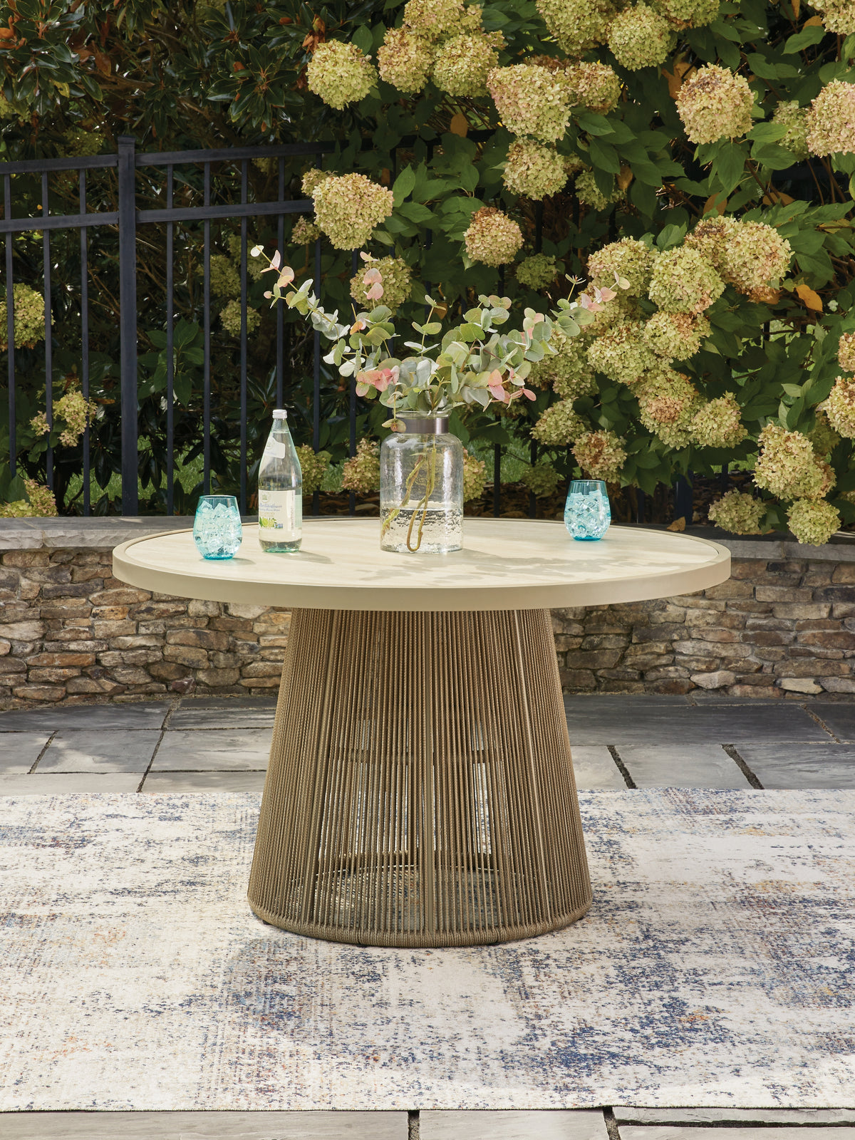 Floridian Furniture - Ashley Furniture - Orchard Beach Outdoor - Outdoor Dining Table - PCP373P2