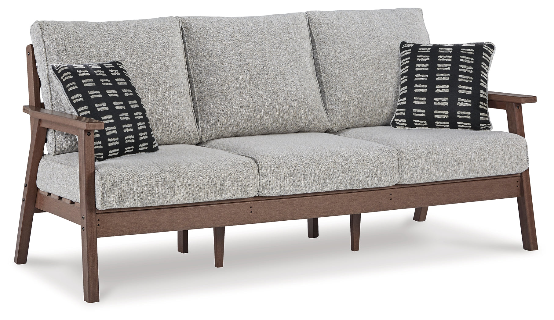 Floridian Furniture - Ashley Furniture - Emmeline Outdoor - Adirondack Chair / Brown - P420-898