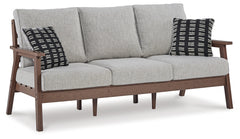Floridian Furniture - Ashley Furniture - Emmeline Outdoor - Adirondack Chair / Brown - P420-898