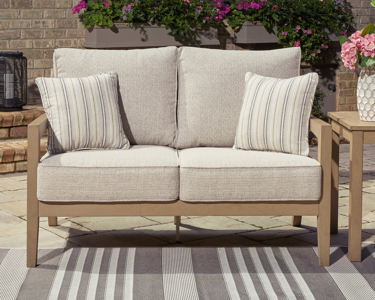 Floridian Furniture - Ashley Furniture - Hallow Creek Outdoor - Rectangular Cocktail Table / Driftwood - P560-701