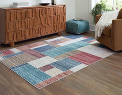 Floridian Furniture - Ashley Furniture - Numore Rug - 8' x 9'11" Washable Rug / Multi - R406661