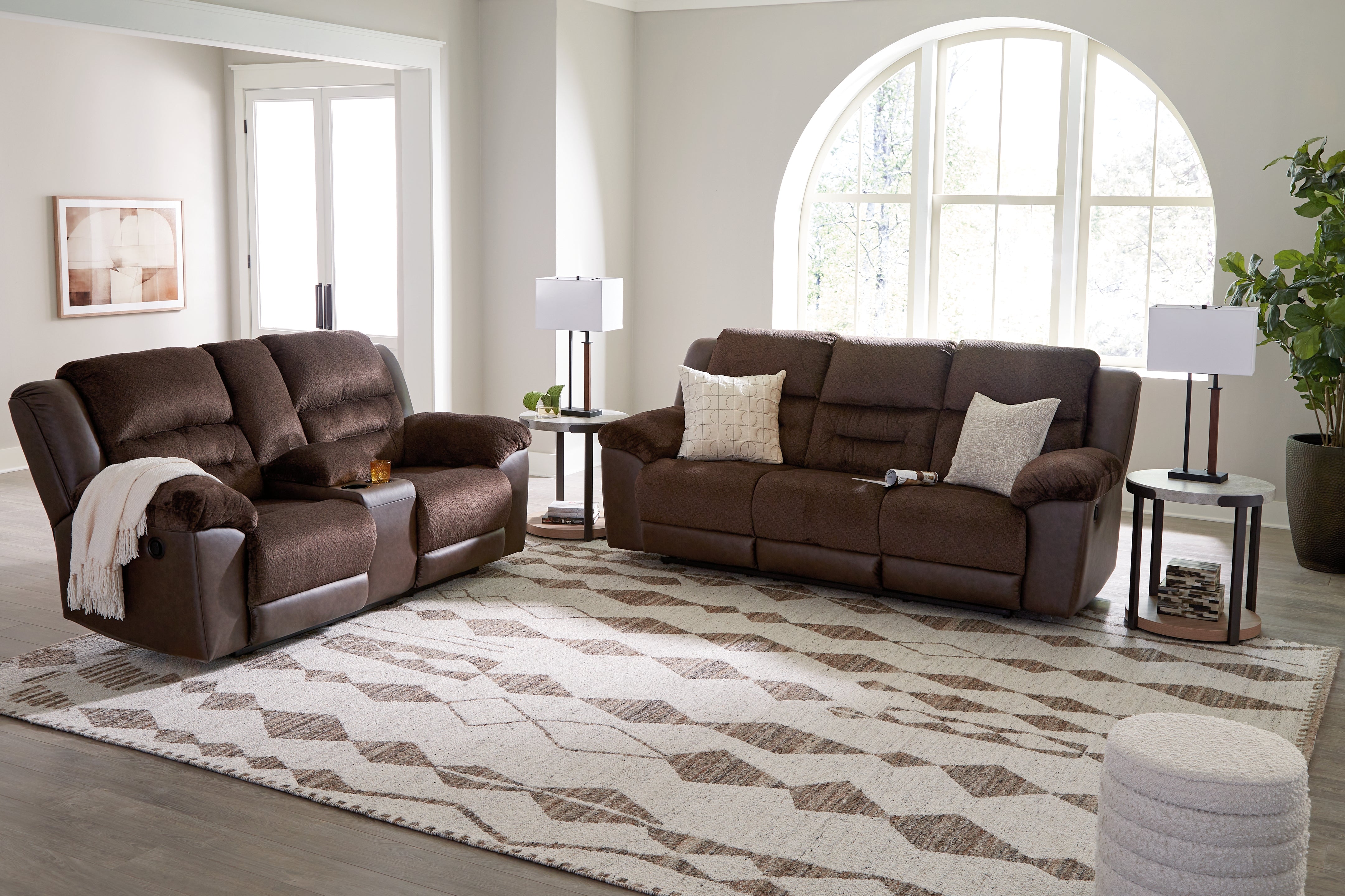 Floridian Furniture - Ashley Furniture - Brettler Rug - 10' x 14' Rug / Beige/Brown - R406790