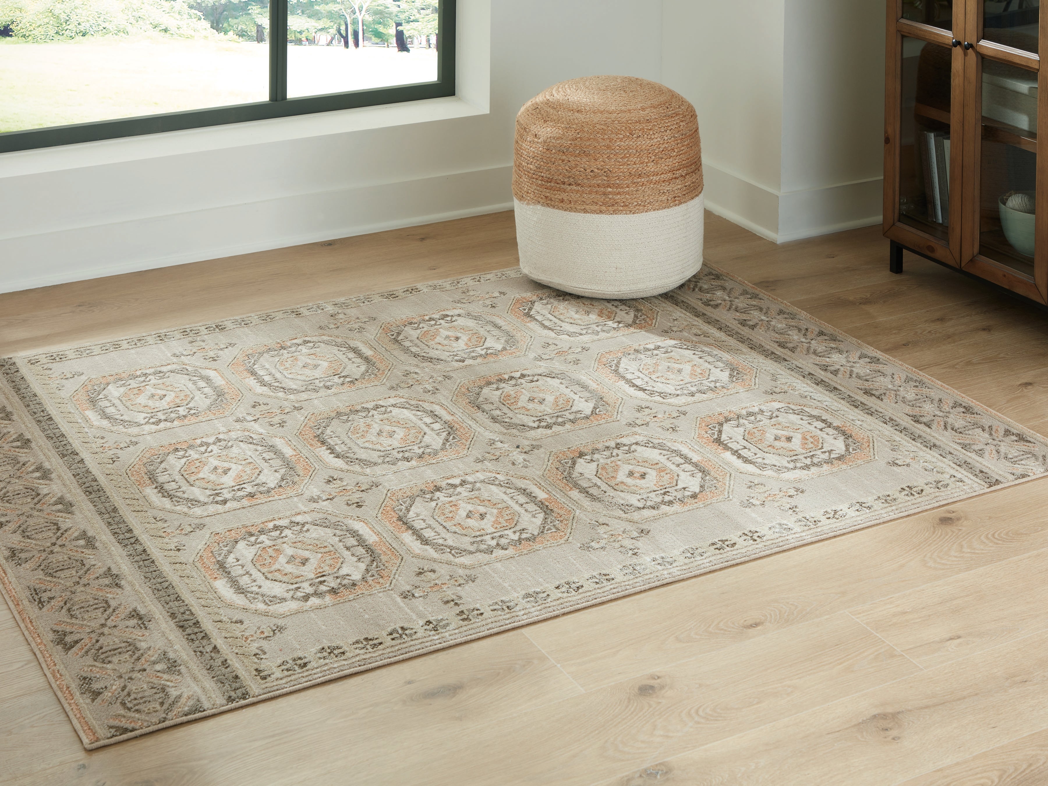 Floridian Furniture - Ashley Furniture - Bachby Rug - 5'3" x 7' Area Rug / Multi - R407682