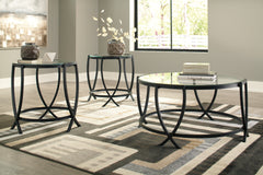 Floridian Furniture - Ashley Furniture - Tarrin Table (Set of 3) - Occasional Table Set (3/CN) / Black - T115-13