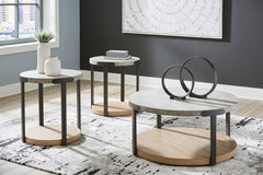 Floridian Furniture - Ashley Furniture - Darthurst Table (Set of 3) - Occasional Table Set (3/CN) / Light Brown - T383-13