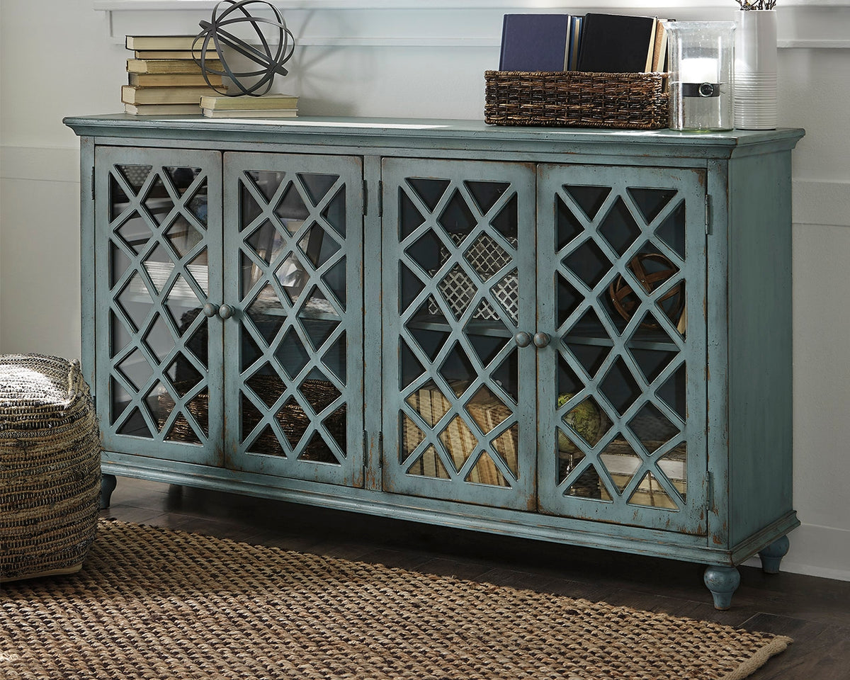 Floridian Furniture - Ashley Furniture - Mirimyn Accent Cabinet - Accent Cabinet / Antique White - T505-560