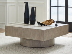 Floridian Furniture - Ashley Furniture - Jorielyn Coffee Table - Square Cocktail Table / Light Grayish Brown - T712-8