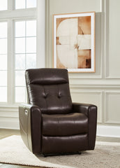 Floridian Furniture - Ashley Furniture - Pisgham Living Room - PWR Recliner/ADJ Headrest / Sand - U1050313