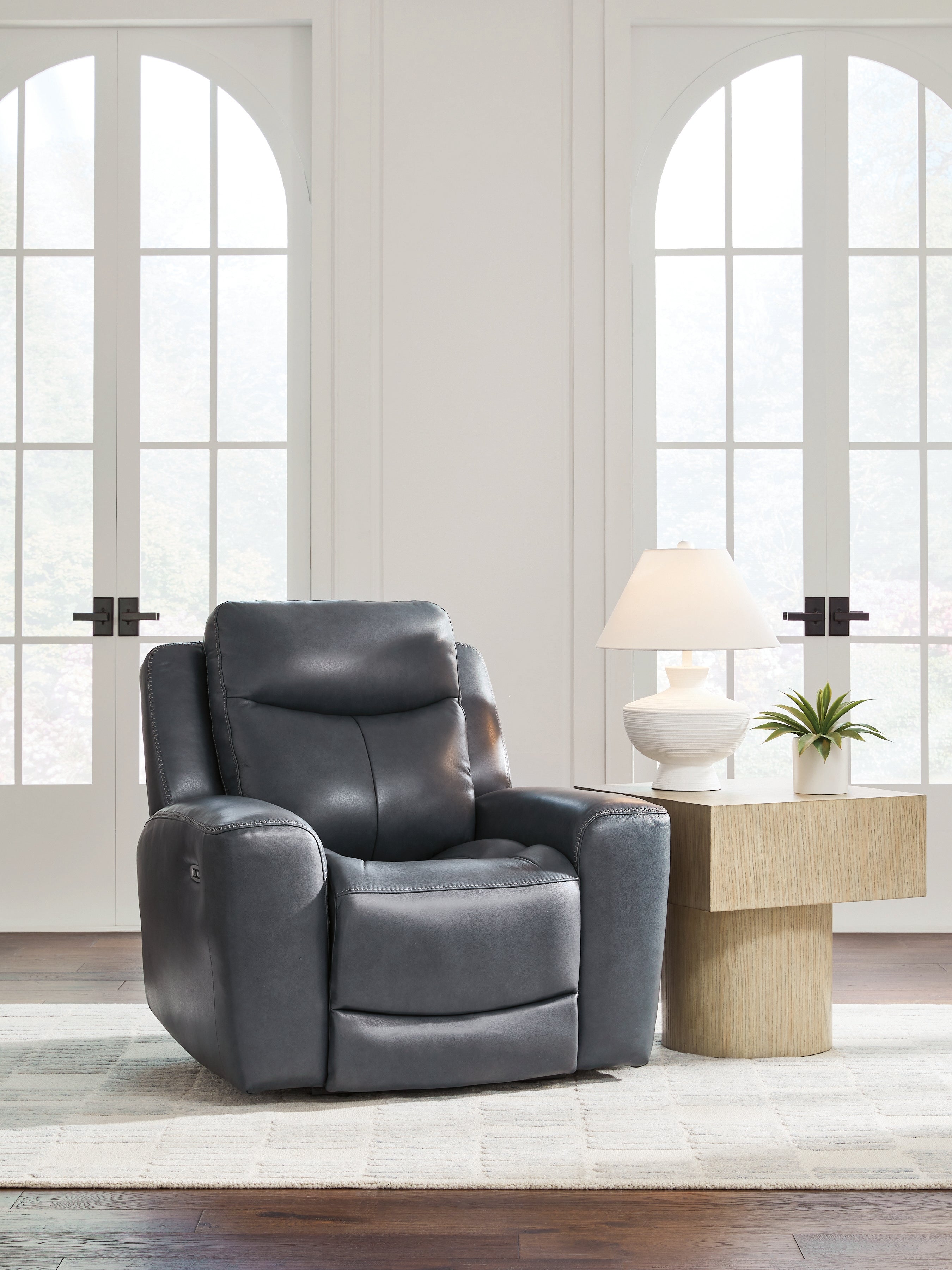 Floridian Furniture - Ashley Furniture - Next Move Living Room - PWR Recliner/ADJ Headrest / Admiral - PCU1210013