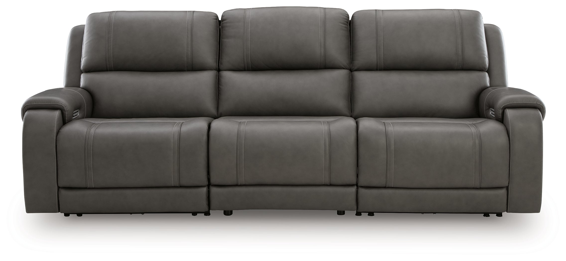Floridian Furniture - Ashley Furniture - 5Z - Pittson Sectional - 3-Piece Power Sectional Reclining Sofa / Anchor - PCU12600S3