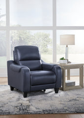 Floridian Furniture - Ashley Furniture - Mercomatic Living Room - PWR REC Loveseat/ADJ Headrest / Ocean - U7531114