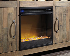 Floridian Furniture - Ashley Furniture - Entertainment Accessories Electric Fireplace Insert - Electric Fireplace Insert / Black - W100-02