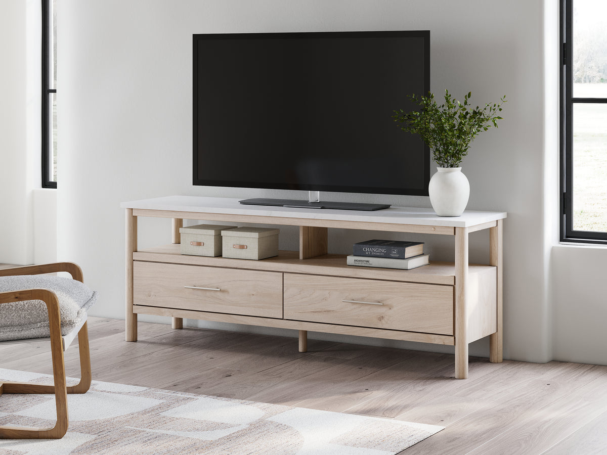 Floridian Furniture - Ashley Furniture - Cadmori TV Stand - 72" / Brown - W2614-68