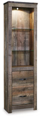 Floridian Furniture - Ashley Furniture - Trinell Entertainment Center - 4-Piece Entertainment Center / Brown - W446W2