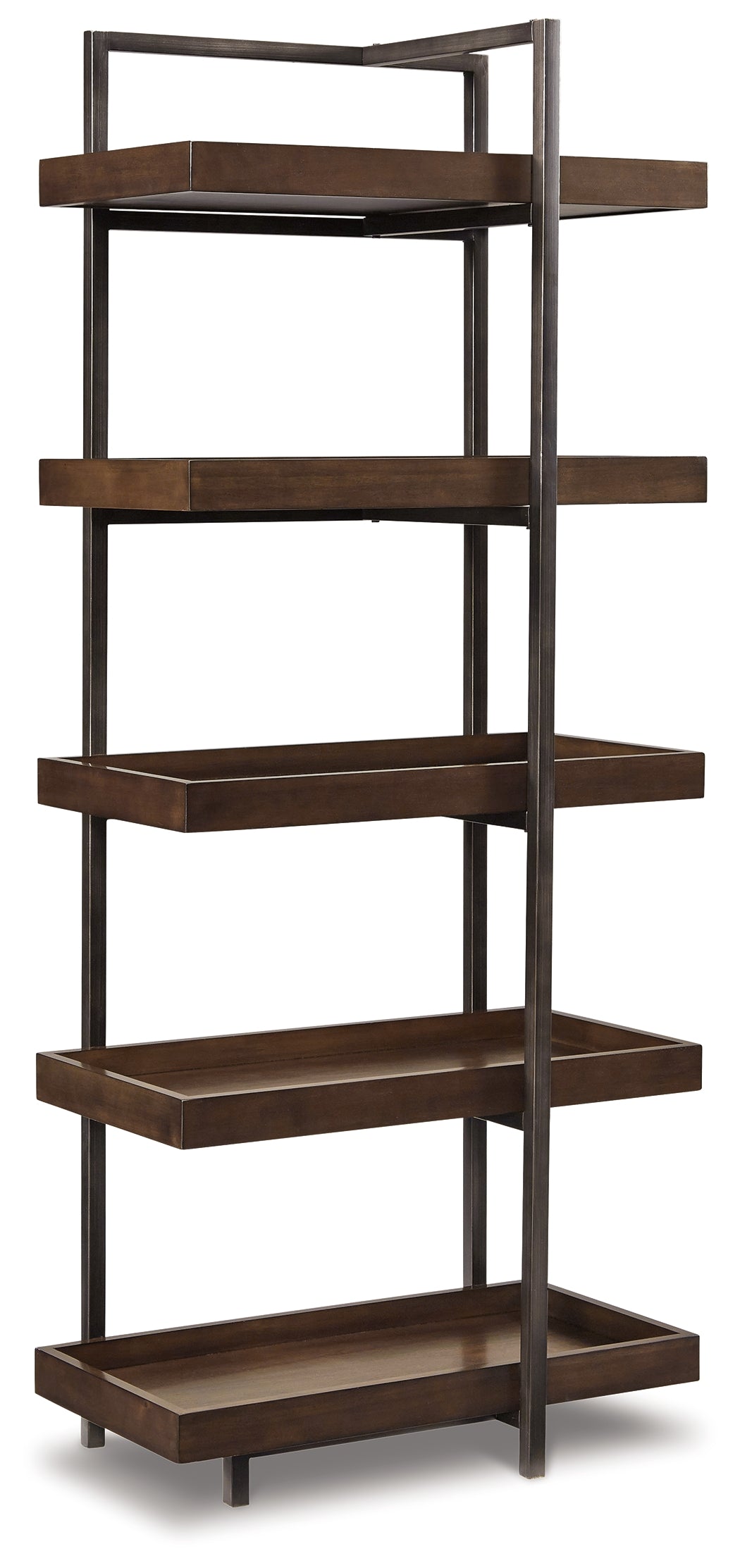 Floridian Furniture - Ashley Furniture - Starmore Entertainment Center - Left or Right Pier / Brown/Gunmetal - W633-34