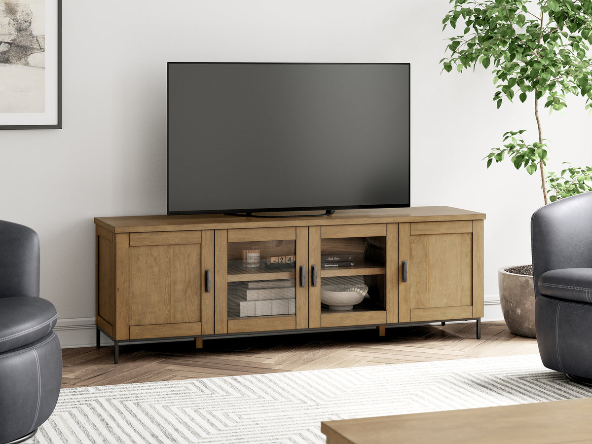 Floridian Furniture - Ashley Furniture - Torlanta 72" TV Stand - 72" / Brown - W686-68